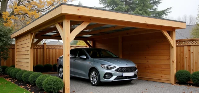 Découvrez comment choisir un abri voiture bois de qualité à prix abordable