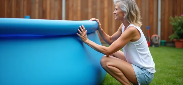 Astuces pratiques pour redresser une piscine autoportée sans la vider facilement